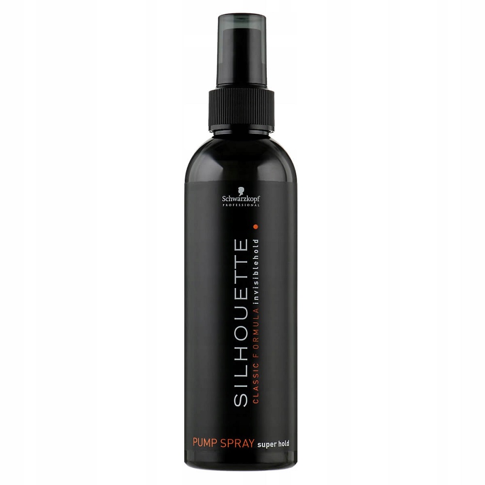50778151678677871 Silhouette Super Hold Pumpspray bardzo mocno utrwalający lakier do włosów w atomizerze 200ml - obrazek 1