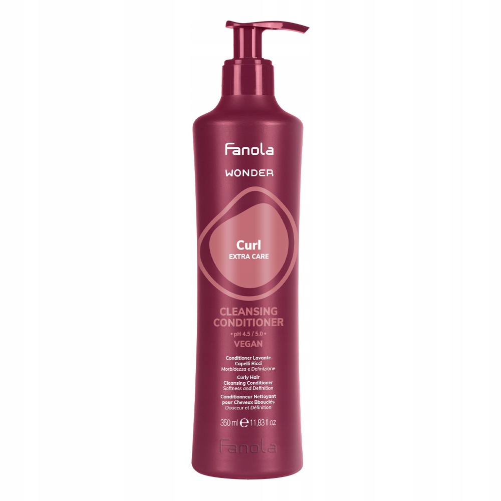 50843321748851837 Wonder Curl Extra Care oczyszczająca odżywka do włosów kręconych 350ml - obrazek 1