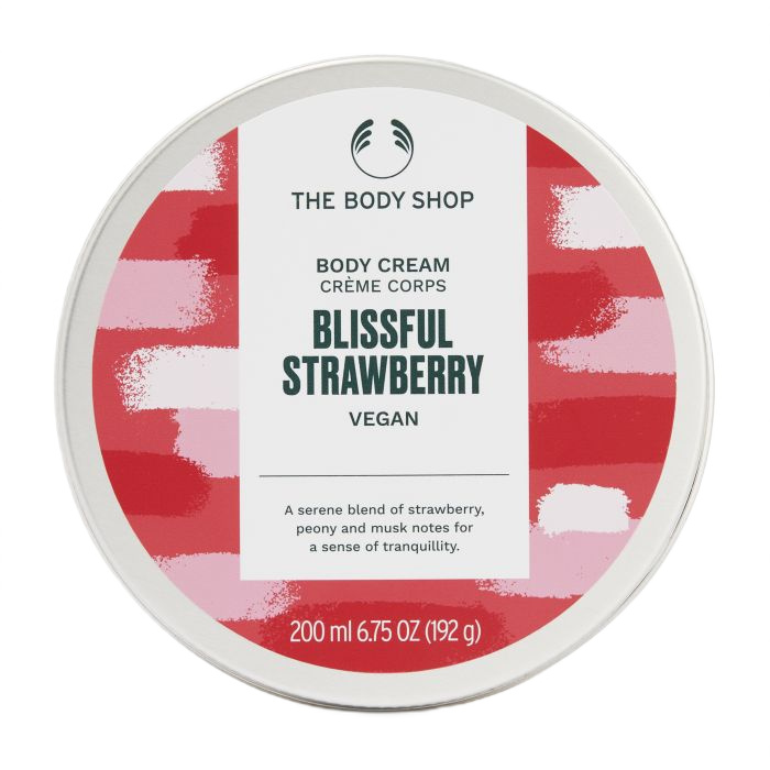 5085451707905803 Wegański krem do ciała Blissful Strawberry 200ml - obrazek 1