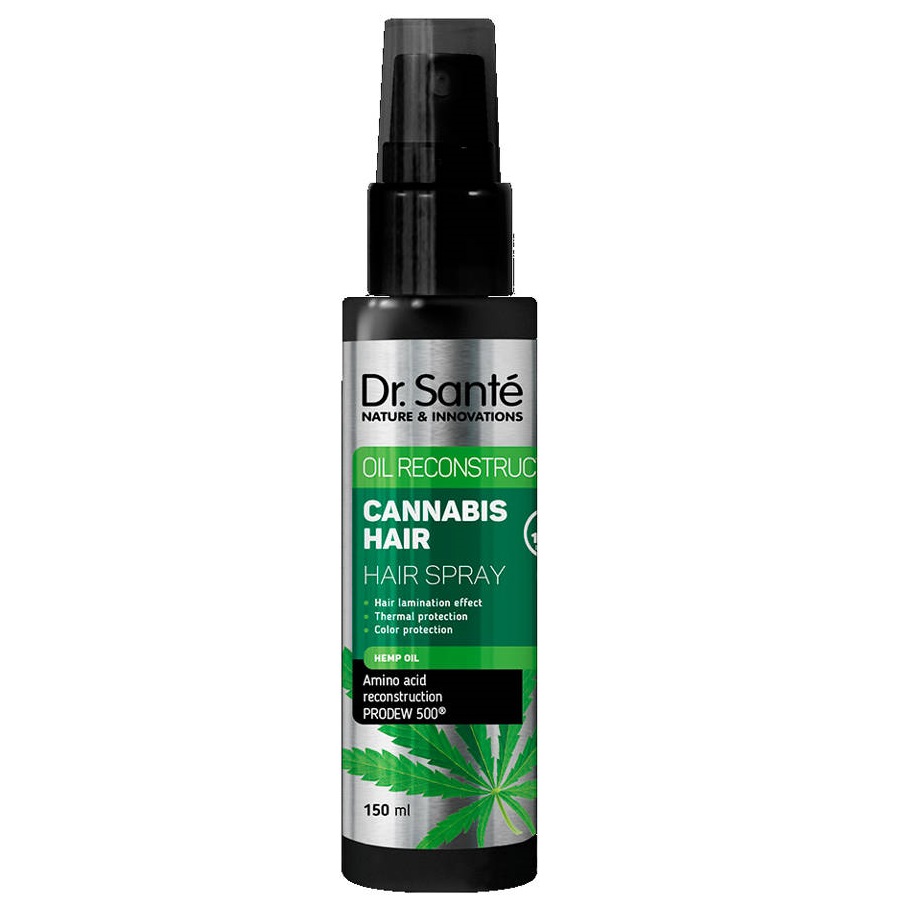 50888421660031309 Cannabis Hair Spray rewitalizująca odżywka do włosów w sprayu 150ml - obrazek 1