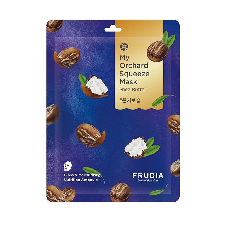 50974861706276383 My Orchard Squeeze Mask Shea Butter nawadniająco-rozświetlająca maseczka w płachcie 20ml - obrazek 1