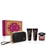 Crystal Noir zestaw woda toaletowa spray 90ml + żel pod prysznic 100ml + balsam do ciała 100ml + kosmetyczka