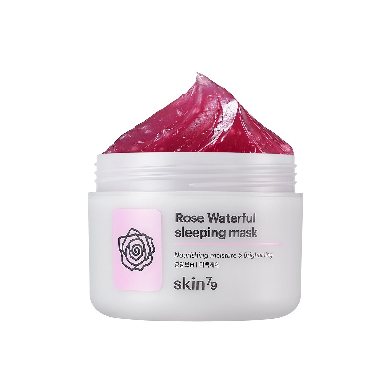 51144141599556113 Rose Waterful Sleeping Mask różana maska rozjaśniająco-złuszczająca całonocna 100ml - obrazek 1