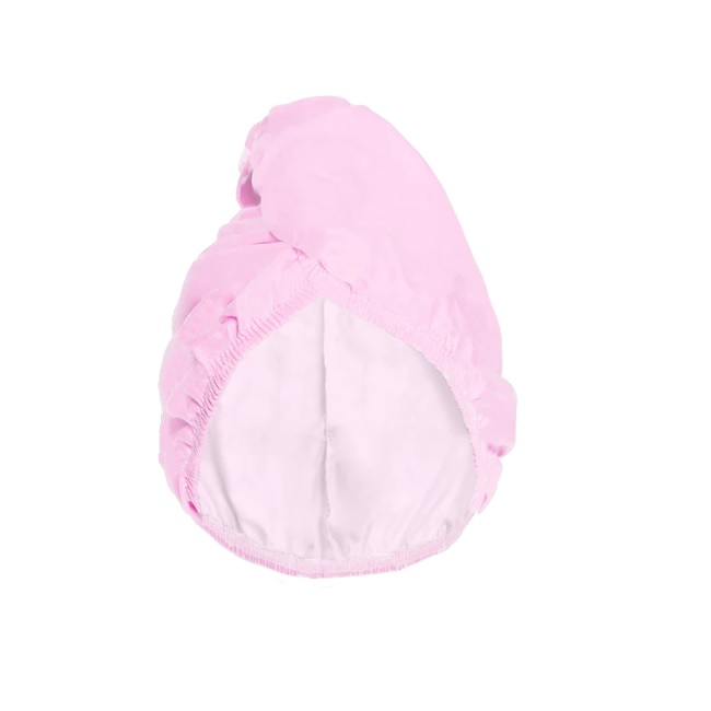 51192511675350160 Eco-friendly Sports Hair Wrap sportowy turban-ręcznik do włosów Pink - obrazek 1