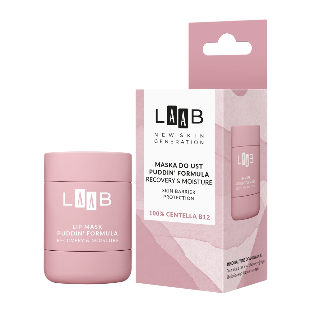 51263741741270505 LAAB maska do ust puddin' formula Recovery & Moisture 15g - obrazek 1
