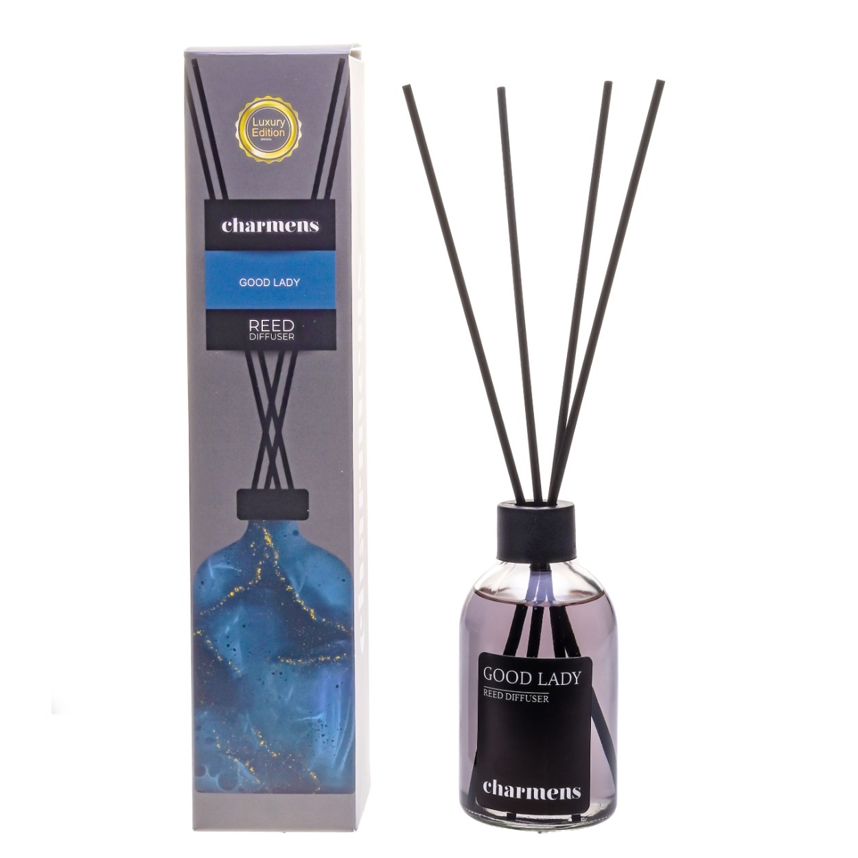 51314281697202341 Luxury Edition Reed Diffuser patyczki zapachowe Good Lady 110ml - obrazek 1