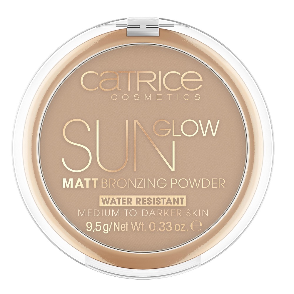 51323291622524496 Sun Glow Matt Bronzing Powder puder brązujący 035 Universal Bronze 9.5g - obrazek 1