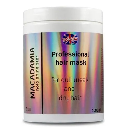 51336191695975833 Macadamia Holo Shine Star Professional Hair Mask maska do włosów suchych 1000ml - obrazek 1