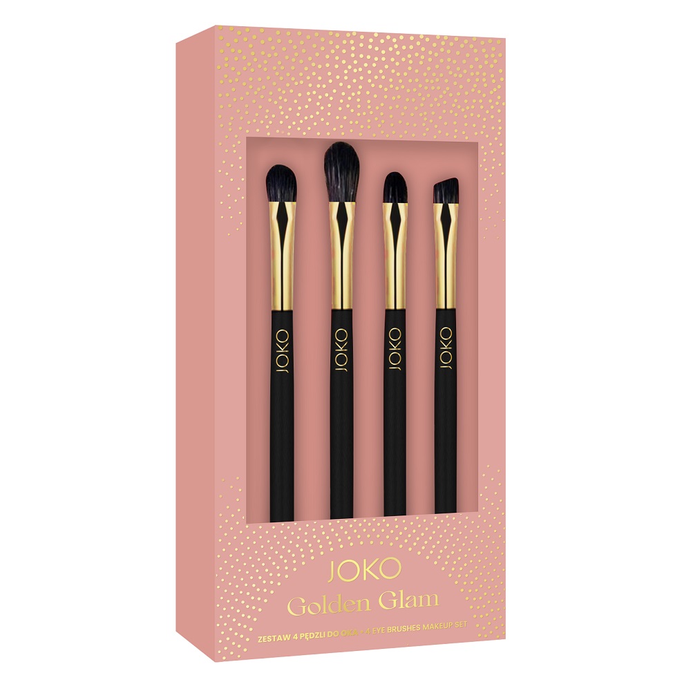 51344651734115277 Golden Glam zestaw pędzli do makijażu oczu 4szt - obrazek 1