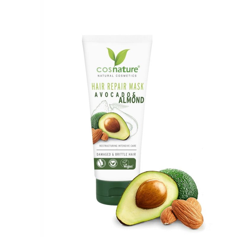 51369841604484976 Hair Repair Mask naturalna regenerująca maska do włosów z awokado i migdałami 100ml - obrazek 1