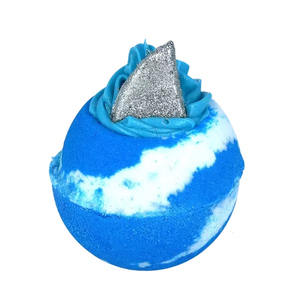 51401691677655077 Shark Attack Bath Blaster musująca kula do kąpieli 160g - obrazek 1