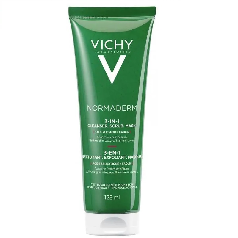 51411671715615151 Normaderm preparat 3w1 do oczyszczania problematycznej skóry twarzy 125ml - obrazek 1