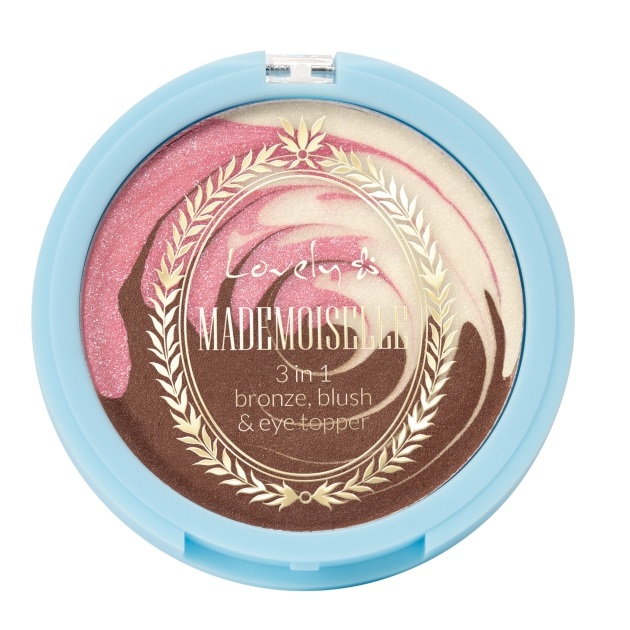 51431101747898351 Mademoiselle 3in1 Bronze Blush & Eye Topper kremowy bronzer róż i topper do powiek 6g - obrazek 1