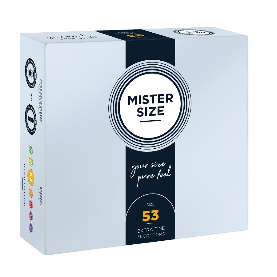 514461712591939 Condoms prezerwatywy dopasowane do rozmiaru 53mm 36szt. - obrazek 1