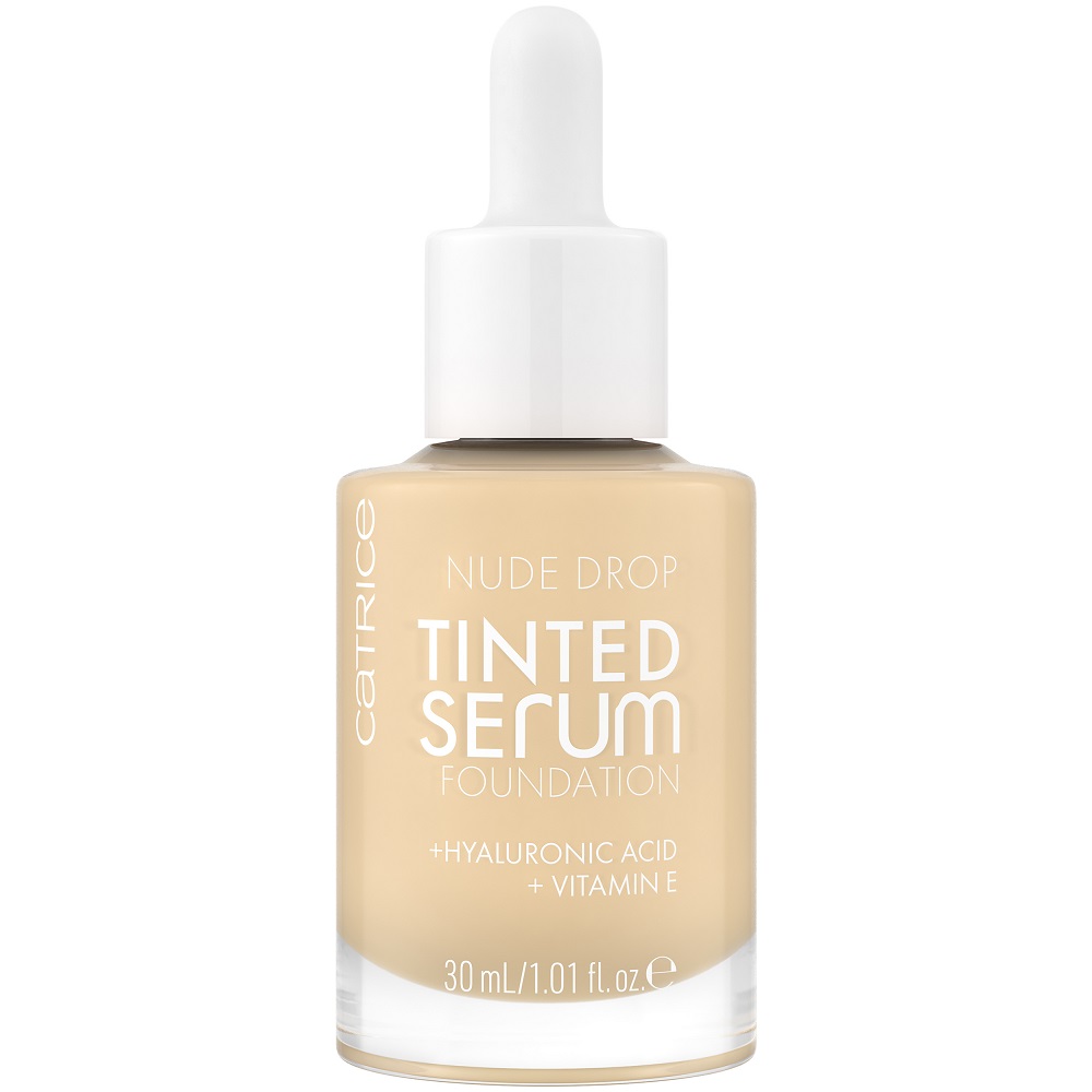 51465601696322491 Nude Drop Tinted Serum Foundation pielęgnacyjny podkład do twarzy 010N 30ml - obrazek 1