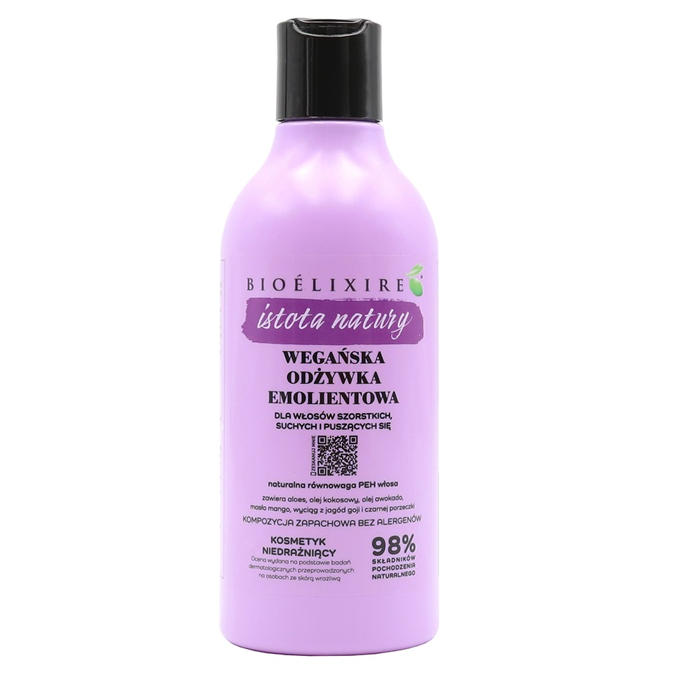 51512161646642505 Istota Natury wegańska odżywka emolientowa do włosów 400ml - obrazek 1