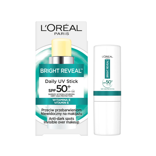 51669351750046481 Bright Reveal Daily UV Stick ochronny sztyft przeciwsłoneczny z SPF50+ 9ml - obrazek 1