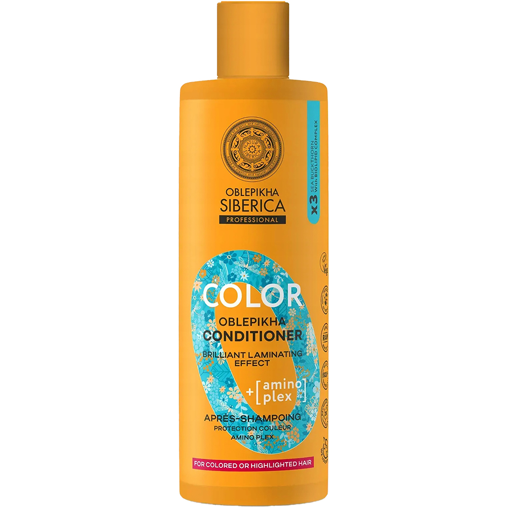 51715741761062622 Oblepikha Color odżywka do włosów farbowanych lub z pasemkami 400ml - obrazek 1