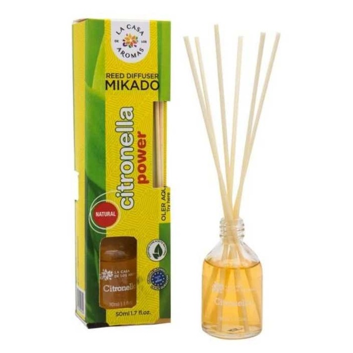 51748731718170778 Citronella patyczki zapachowe Trawa Cytrynowa 50ml - obrazek 1