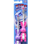 Kids Quick Brush 3-6 Years szczoteczki do zębów dla dzieci Królik 2szt.