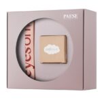 Merry Look zestaw Puff Cloud puder pod oczy 5.3g + Eyes On tusz dający efekt foxy eye 8ml