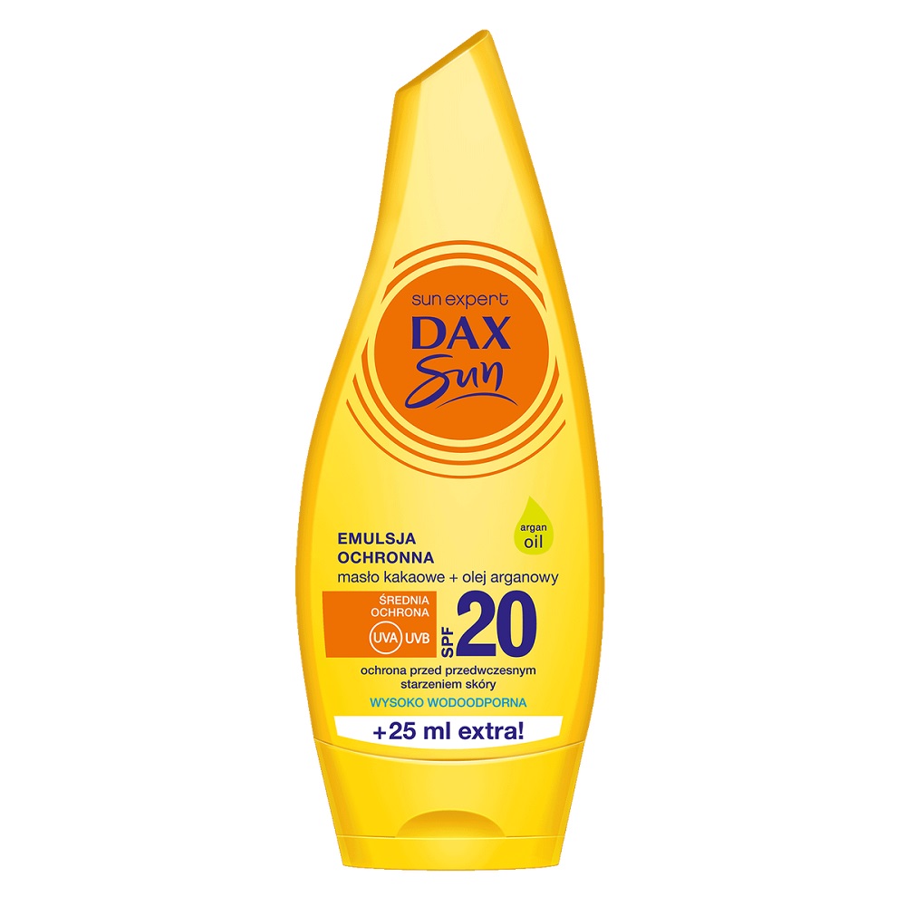 51769161680164269 Emulsja ochronna z masłem kakaowym i olejem arganowym SPF20 175ml - obrazek 1
