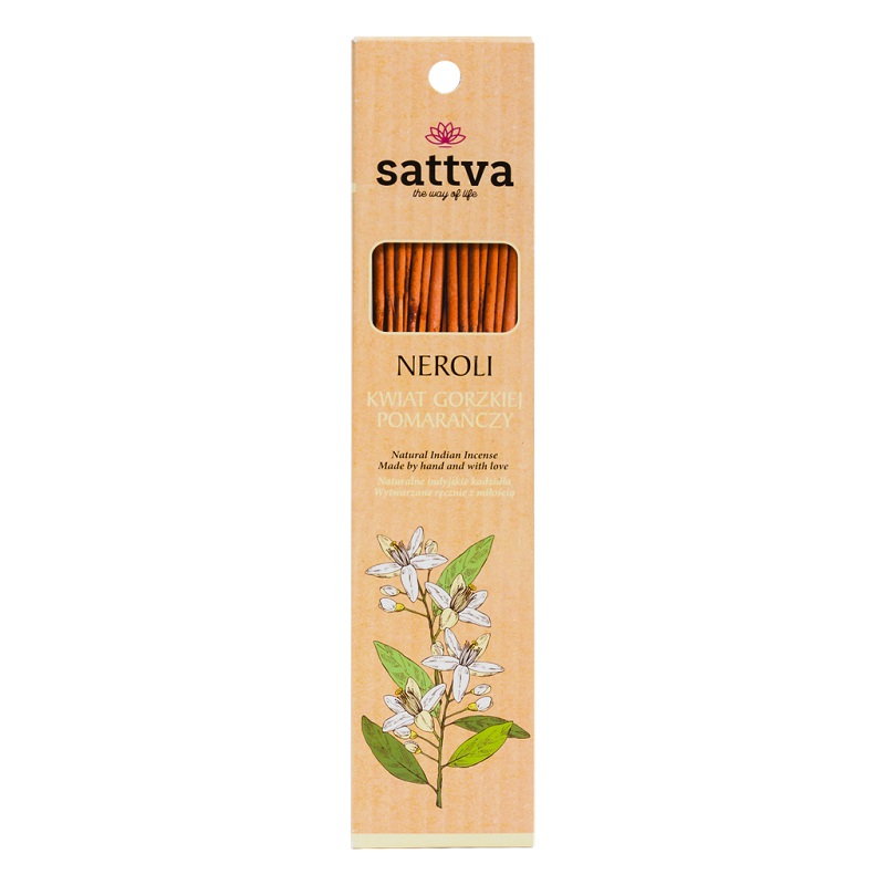 51791431624440828 Natural Indian Incense naturalne indyjskie kadzidełko Neroli 15szt - obrazek 1