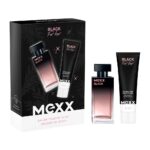 Black For Her zestaw woda toaletowa spray 30ml + żel pod prysznic 50ml