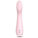 Lisa elastyczny wibrator podświetlany z 9 trybami wibracji Light Pink