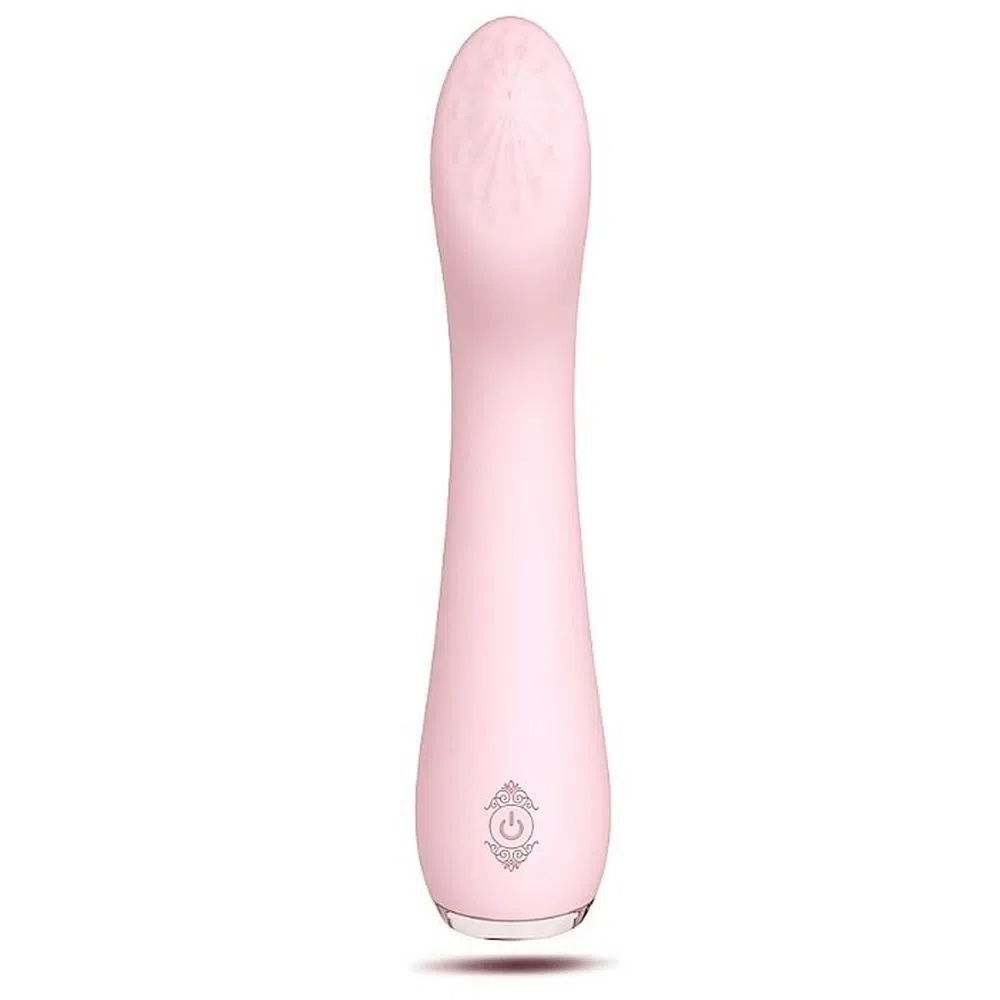 52110361664354302 Lisa elastyczny wibrator podświetlany z 9 trybami wibracji Light Pink - obrazek 1