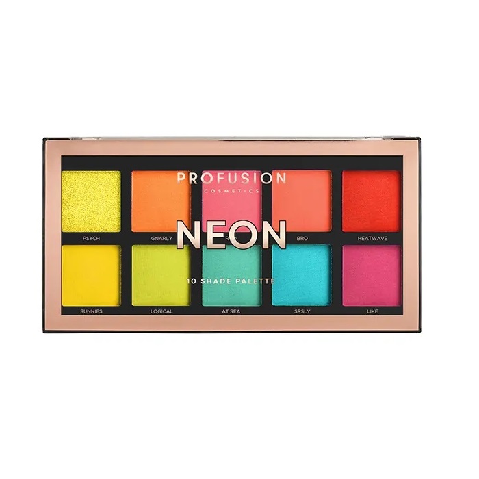 52194351715950325 Neon Eyeshadow Palette paleta 10 cieni do powiek - obrazek 1