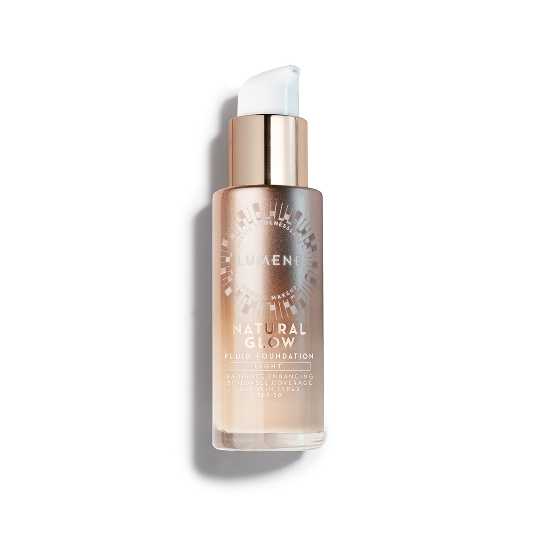 52205491612871237 Natural Glow Fluid Foundation SPF20 podkład rozświetlająco - wygładzający 2 Light 30ml - obrazek 1