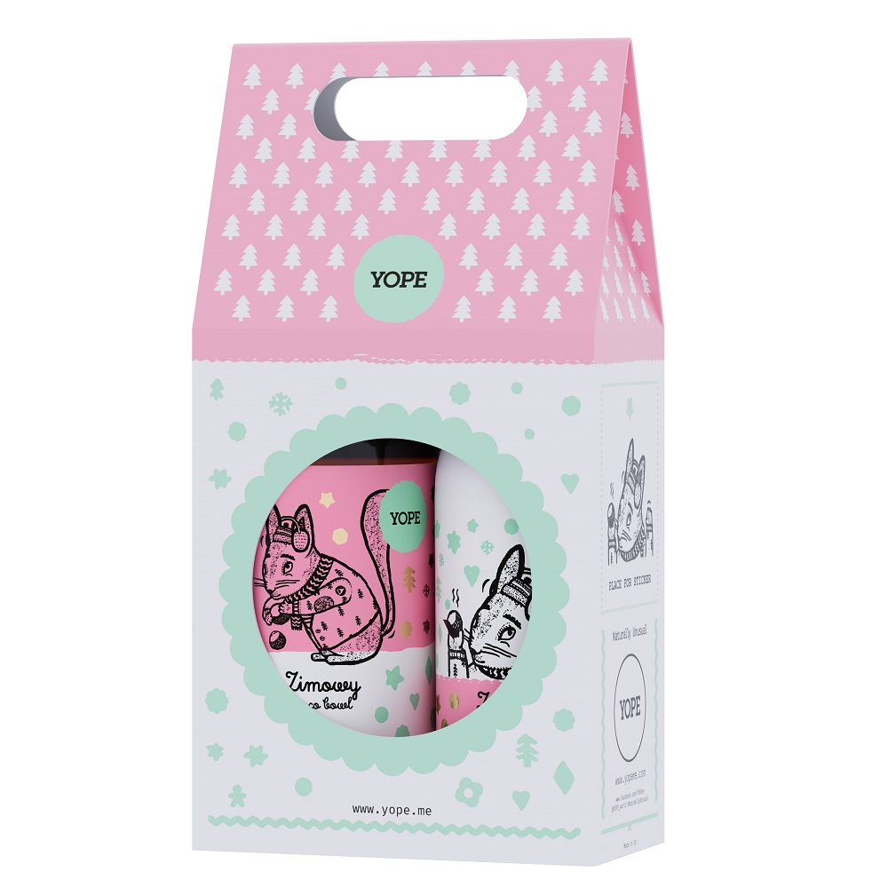52219621636540696 Zimowy Choco Bowl zestaw naturalne mydło do rąk 500ml + naturalny balsam do rąk i ciała 300ml - obrazek 1