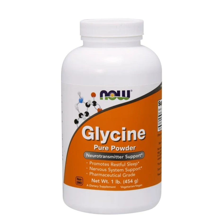 52223021766064283 Glycine suplement diety w proszku 454g - obrazek 1