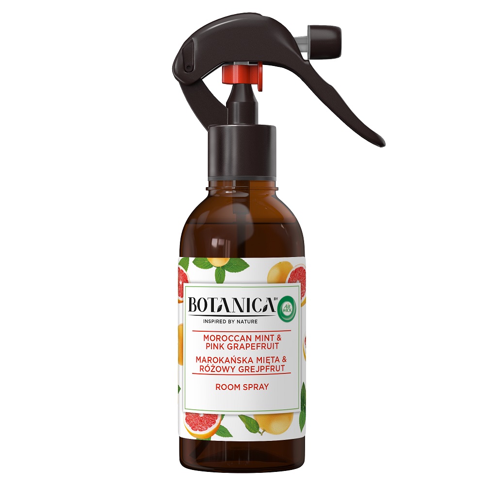 52235351618553477 Botanica Room Spray odświeżacz powietrza w sprayu Marokańska Mięta & Różowy Grejpfrut 236ml - obrazek 1