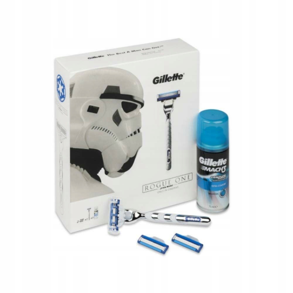 52297361654157438 Mach 3 Turbo Stars Wars zestaw maszynka do golenia + wymienne ostrza 2szt + żel do golenia 75ml - obrazek 1