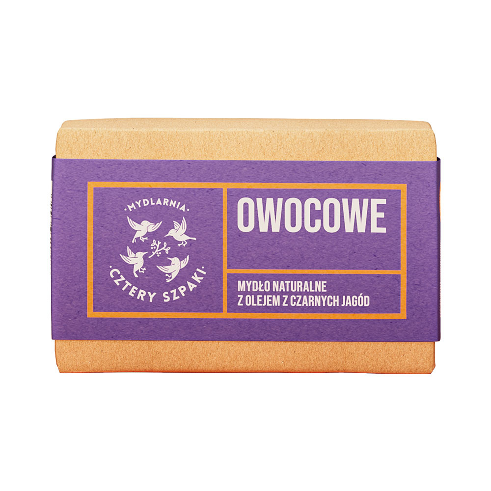 52317441702032450 Naturalne mydło w kostce Owocowe 110g - obrazek 1