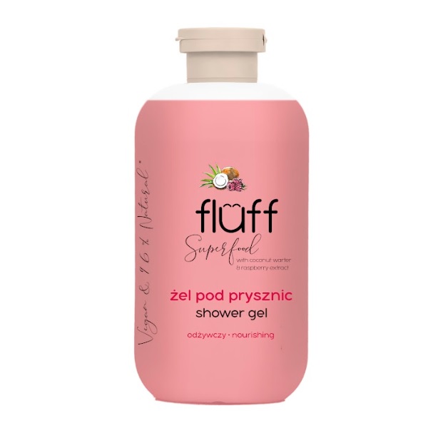 52392621684236356 Shower Gel odżywczy żel pod prysznic Kokos i Malina 500ml - obrazek 1