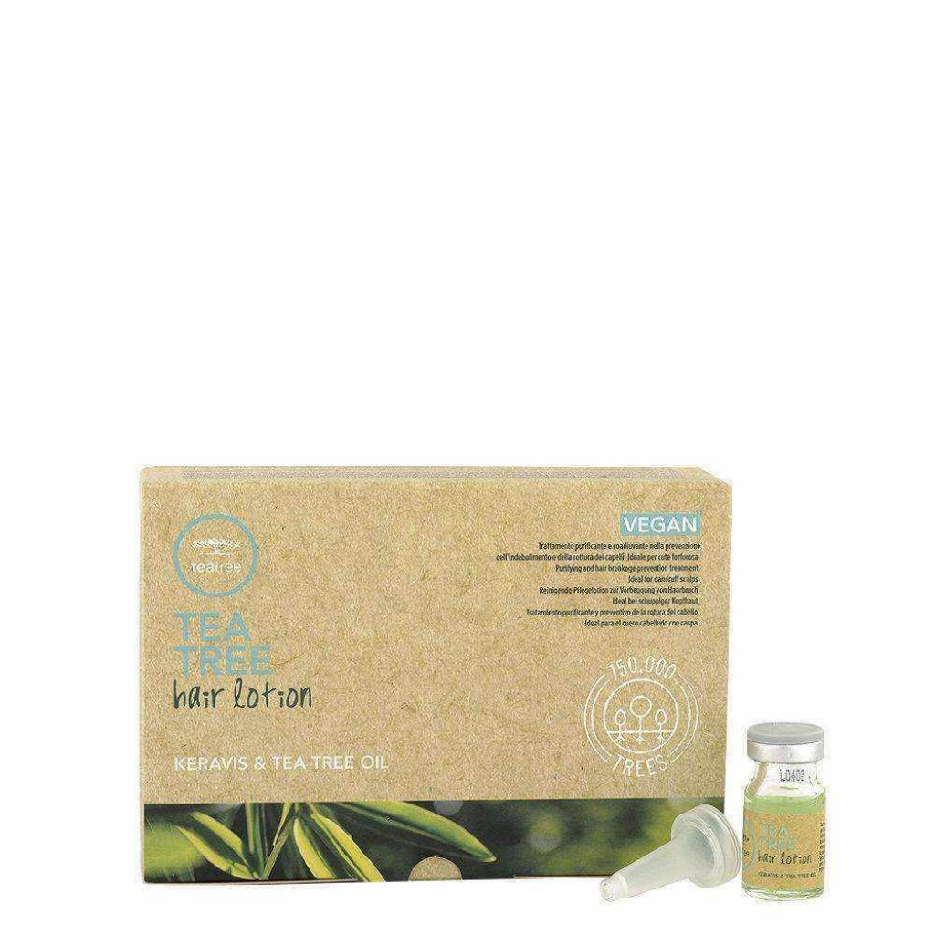 5240271666690342 Tea Tree Keravis & Tea Tree Oil Hair Lotion balsam do włosów 12x6ml - obrazek 1
