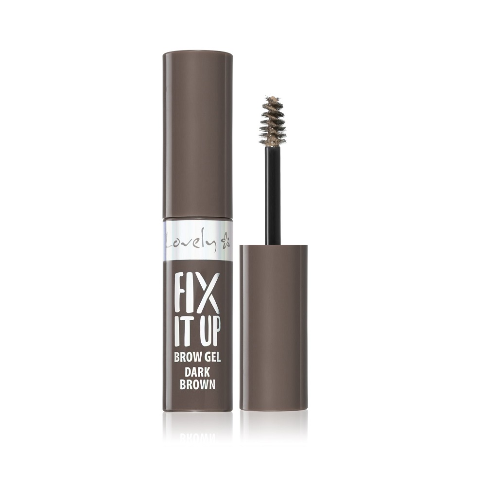 5240701646825017 Fix It Up Brown Gel żel utrwalający do brwi Dark Brown - obrazek 1