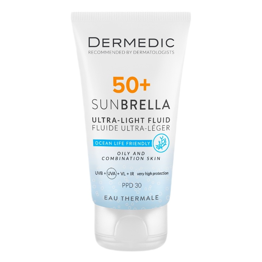 52475711778242384 Sunbrella ultralekki krem ochronny SPF50+ dla skóry tłustej i mieszanej 40ml - obrazek 1