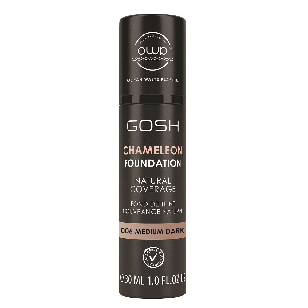 52495541722321320 Chameleon Foundation podkład adaptujący się do skóry 006 Medium Dark 30ml - obrazek 1