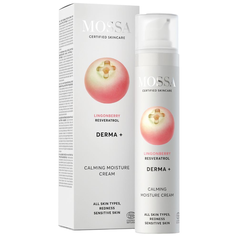 52635211751462248 Derma+ uspokajający krem nawilżający z borówką brusznicą i resweratrolem 50ml - obrazek 1