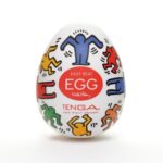 Easy Beat Egg Keith Haring Dance jednorazowy masturbator w kształcie jajka