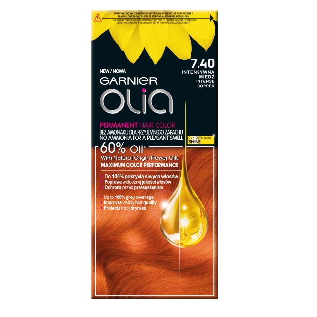 52867221610085814 Olia farba do włosów 7.40 Intensywna Miedź - obrazek 1