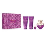 Dylan Purple Pour Femme zestaw woda perfumowana spray 100ml + balsam do ciała 100ml + żel pod prysznic 100ml + woda perfumowana 5ml