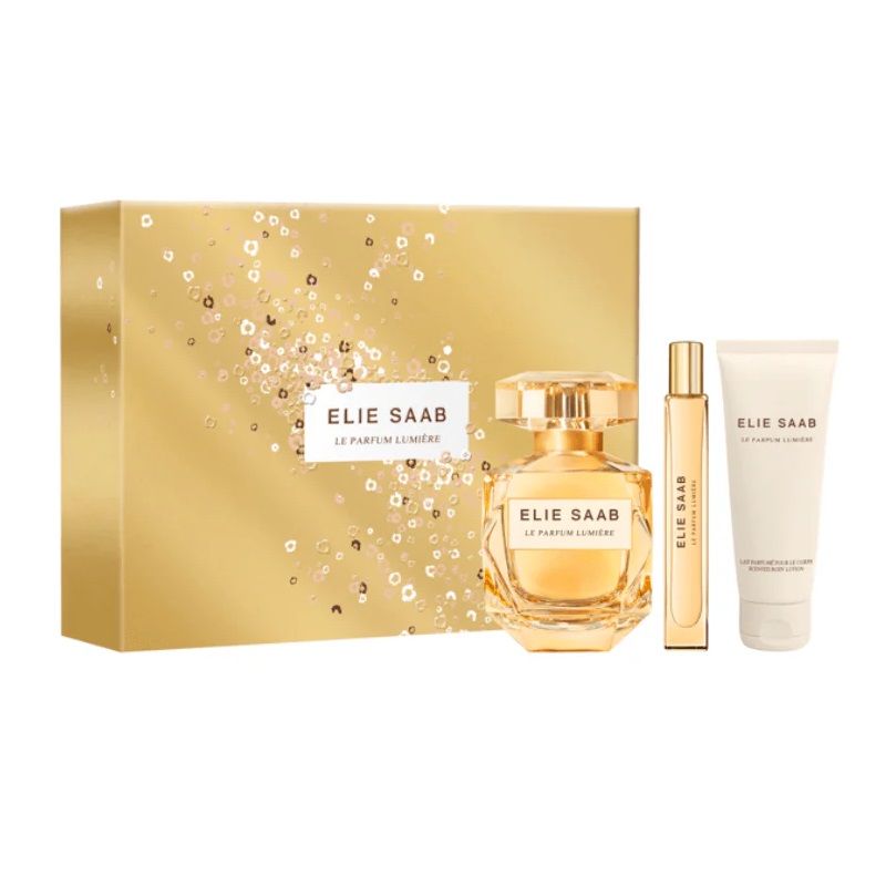 52944451736430704 Le Parfum Lumière zestaw woda perfumowana spray 90ml + balsam do ciała 75ml + woda perfumowana 10ml - obrazek 1
