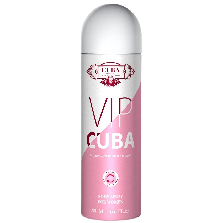 52987221724865669 Cuba VIP For Women dezodorant spray 200ml - obrazek 1