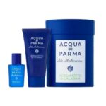 Blu Mediterraneo Bergamotto Di Calabria zestaw miniatura wody toaletowej 5ml + żel pod prysznic 20ml