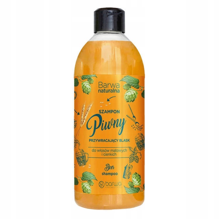 5304221658746021 Naturalna szampon piwny przywracający blask 500ml - obrazek 1